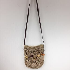 Cappelli | Straw Animal Shoulder Bag